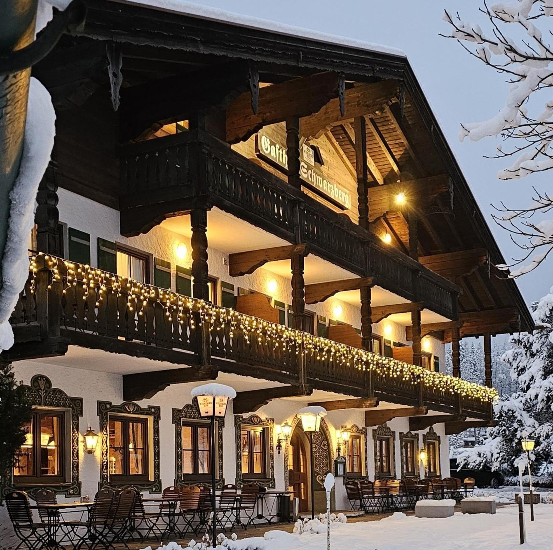 Landgasthof Schwarzberg Inzell Exteriör bild